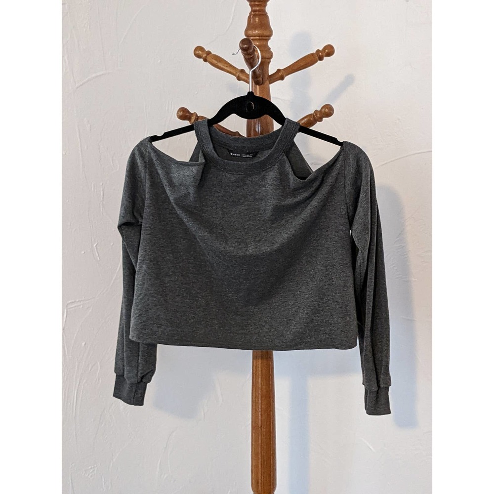 Shein Open Shoulder Sweatshirt